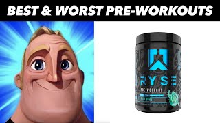 THE BEST AND WORST PRE WORKOUTS IN 2023 [upl. by Drofkcor377]