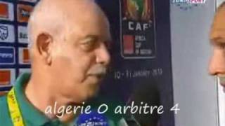 algerie 0 arbitre 4 123 vive algerie [upl. by Auhsohey]