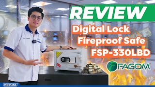 REVIEW BRANKAS TAHAN API FAGOM EXCLUSIVE SAFES PRODUCT  FSP330LBD [upl. by Bohaty208]