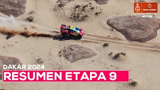 Sainz conserva 20 minutos a falta de tres días  Resumen Etapa 9 Dakar 2024  SoyMotorcom [upl. by Graham886]