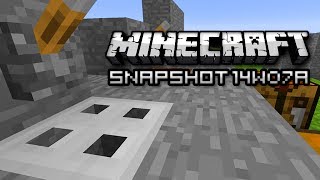 Minecraft Transforming Villagers Remote Keys and More Snapshot 14w07a [upl. by Soinotna883]