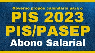 🔥Saiu Calendário do PIS Governo propõe Calendário do PIS 2023Veja 2 notícias importantes PIS 2023 [upl. by Ijat213]