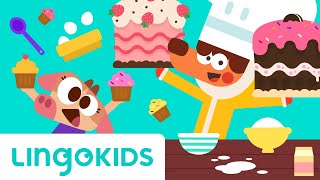 PataCake 🎂 🧑‍🍳 Cooking Vocabulary Song for Kids  Lingokids [upl. by Zinah]