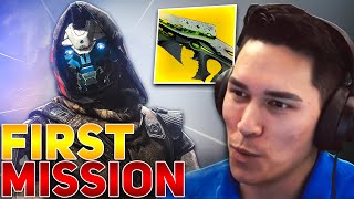 THE FINAL SHAPE IS HERE First Mission Reaction  Destiny 2 [upl. by Ellenohs]