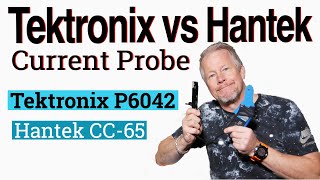 Tektronix vs Hantek current probe CC65 cc65 tektronixP6042 [upl. by Ghassan]