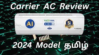 Carrier AI Flexicool Inverter Split AC Review in tamil  Convertible 4in1 Cooling AC 2024 Model [upl. by Llener908]