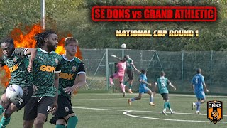 SE DONS vs GRAND ATHLETIC  FA NATIONAL CUP ROUND 1 [upl. by Juster605]