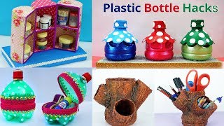 5 Plastic Bottles Craft Ideas  DIY Best out of Waste Plastic Bottle Craft Ideas [upl. by Gert]