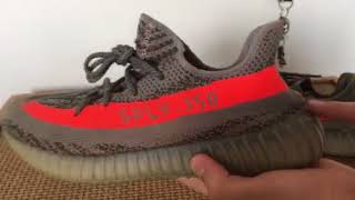 Yeezy v2 beluga real vs fake perfectkicks legit check [upl. by Ellenhoj]