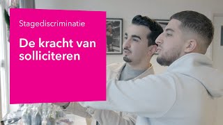 Video solliciteren  Stagediscriminatie  Inholland [upl. by Linzy]