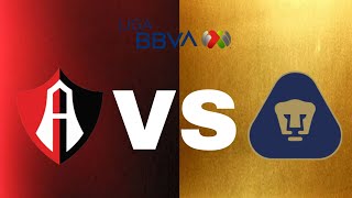 ATLAS VS PUMAS LIGA MX J9 [upl. by Llewop]