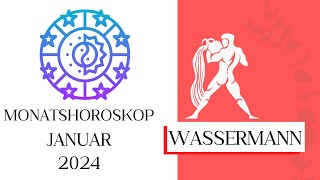 â™’ Monatshoroskop  Wassermann  Januar 2024 [upl. by Anitsua]