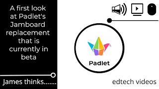 A first look at Padlets Jamboard replacement currently in beta [upl. by Nutsud34]