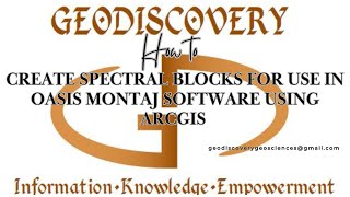 Creating spectral blocks for use in Oasis montaj software using ArcGIS [upl. by Eseilenna]