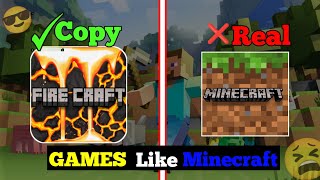 TOP 3 BEST COPY GAMES LIKE MINECRAFT 120 JAVA EDITION 🤩  BEST MINECRAFT COPYS FOR ANDROID 🔥 [upl. by Aket]