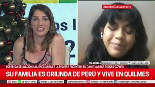 La primera argentina en ganar la beca Rhodes  Desde el Conocimiento [upl. by Kristyn219]