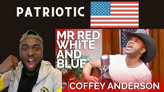 MR RED WHITE AND BLUE  UK REACTION [upl. by Ahsitel188]