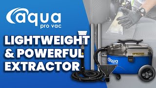 Aqua Pro Vac  Vacuum Extractor for Home and Mobile Auto Detailing [upl. by Breeze203]