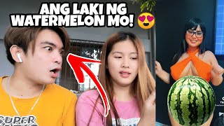 ARIGATO TIKTOK GIRLS REACTION VIDEO WITH MY JOWA REACT NOW BUGBOG LATER HAHA [upl. by Carrissa]