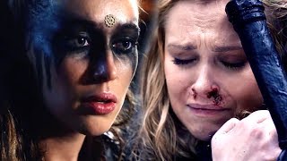 Clarke amp Lexa  2x14 3x03 3x07 3x16 Slowed Down [upl. by Ocsic]