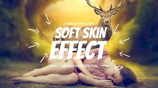 Soft Skin Photoshop Effect  Fantasy Manipulation Tutorial [upl. by Eimac]