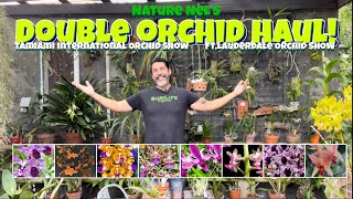 Amazing new haul from2 of the best orchid shows in town Dozens of new arrivals for my collection [upl. by Notnert41]