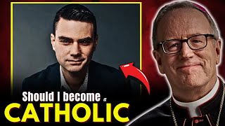 Did Bishop BARRON convert BEN SHAPIRO to CATHOLICISM [upl. by Alburga]