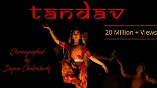 TANDAV  Choreography by Sayani Chakraborty Times music spiritual  Shankar Mahadevan [upl. by Otsugua]