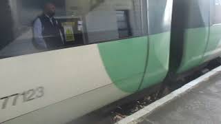 That Is a Southern Train Class 377123 In Havant [upl. by Anidam]