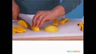 Real Simple How To Cut a Mango [upl. by Elleneg]