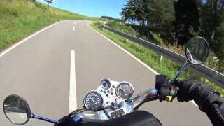 BMW R1100R insane beautiful motorcycle road  Part 1 [upl. by Shiller]