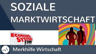 Soziale Marktwirtschaft  Grundlagen Rolle des Staates Kennzeichen Pro amp Contra einfach erklärt [upl. by Anissej]