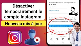 Comment Désactiver Un Compte Instagram 2024  Désactiver Un Compte Instagram Temporairement [upl. by Suiratnauq]