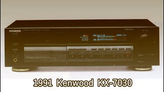 1991 Kenwood KX7030 [upl. by Atselec576]