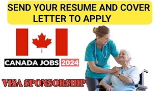 Urgent Hiring Care Company in Canada Recruiting Caregivers with Visa Sponsorship [upl. by Talyah]