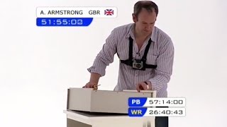 Alexander Armstrong Tackles Flat Pack Furniture  James Mays Man Lab [upl. by Mairb]