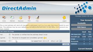 Catchall emailadres aanmaken in DirectAdmin [upl. by Nerraj]