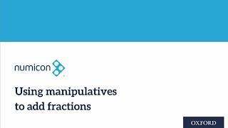 How to Use manipulatives to add fractions [upl. by Chaker583]