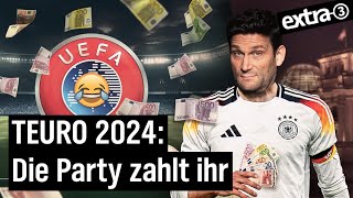 EM 2024 Deutschland zahlt UEFA lacht  extra 3 vom 16052024  NDR [upl. by Tnert73]