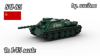 LEGO SU85 In minifig scale [upl. by Llerred997]