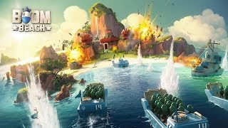 Boom Beach  Universal  HD Sneak Peek Gameplay Trailer [upl. by Nodyarg]