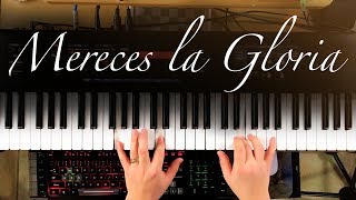 Mereces La Gloria  Piano Tutorial [upl. by Eenyaj500]