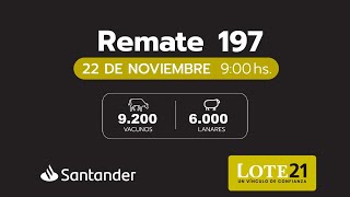 Lote21197º Remate  22 de Noviembre 2023 [upl. by Porcia331]