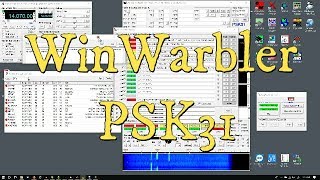 DXLab Suite WinWarbler PSK31 Macros Configuration and QSO [upl. by Margaux]