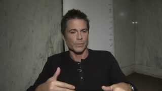 Rob Lowe chats about parenting [upl. by Donovan424]