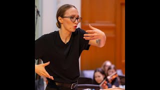 Langsamer Satz Webern Conductor Daiana Hoffmann [upl. by Sherye717]