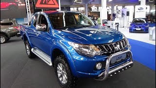 2018 Mitsubishi L200 Club Cab Intense  Exterior and Interior  Zagreb Auto Show 2018 [upl. by Aicilet]