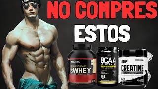 PEORES Y MEJORES SUPLEMENTOS PARA AUMENTAR MASA MUSCULAR [upl. by Lucila798]