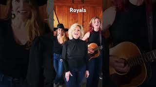 Royals Lorde newgrass ladiesofnewgrass girlband royals [upl. by Berstine]