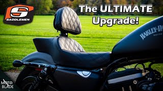 Saddlemen Explorer LS Seat Installation  Quick and Easy [upl. by Pattison]